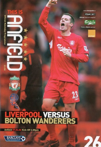 Match programme
